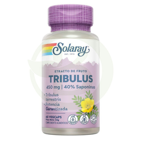 Tribulus 450Mg. 60 Cápsulas Solaray