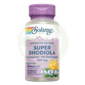 SUPER RHODIOLA 60 CÁPSULAS VEGETAIS SOLARAY