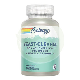 Yeast Cleanse 90 cápsulas vegetais Solaray