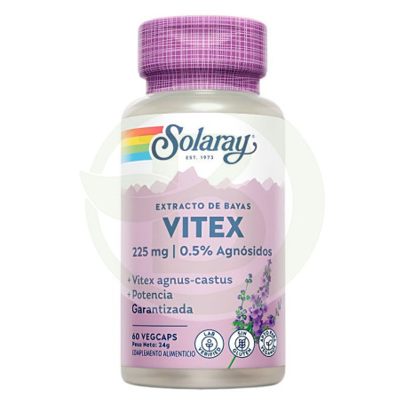 Vitex (Chasteberry) 60 cápsulas Solaray