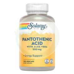 Ácido pantotênico 500Mg. 100 cápsulas solaray