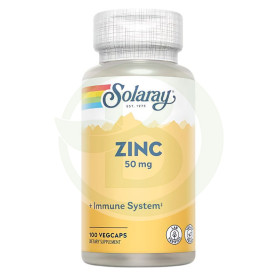 Zinco 50Mg. 60 Cápsulas Solaray