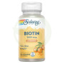 Biotina 1,000Mcg. 100 comprimidos Solaray Orange