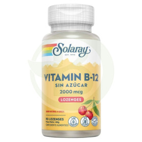 Vitamina B12 2.000Mcg. Tablets Solaray 90