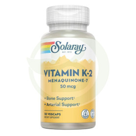 Vitamina K2 30 Cápsulas Solaray