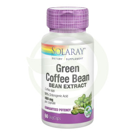 Extrato de Café Verde 400Mg. 60 Cápsulas Solaray