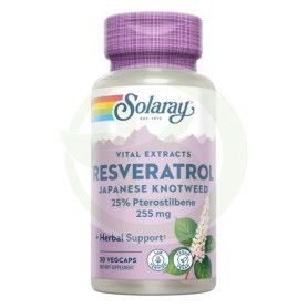 Super Resveratrol 250Mg. 30 Cápsulas Solaray