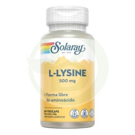 L-lisina 500Mg. 60 Cápsulas Solaray