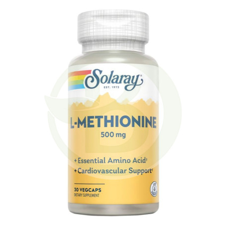 L-metionina 500Mg. 30 Cápsulas Solaray