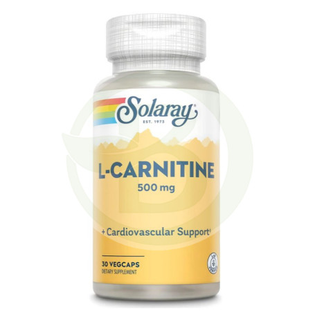 L-carnitina 500Mg. 30 Cápsulas Solaray