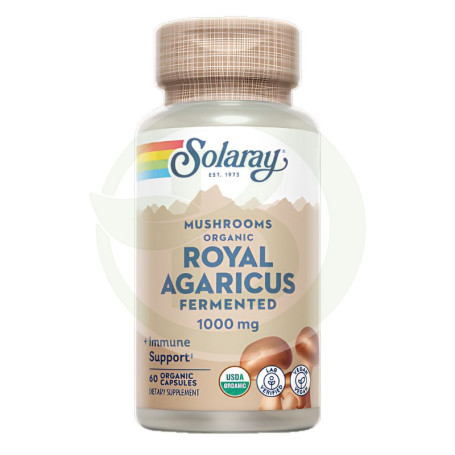 Agaricus real 500Mg. 60 Cápsulas Solaray