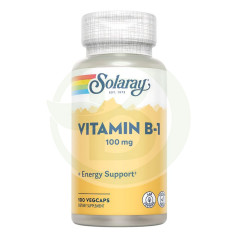 Vitamina B1 100Mg. 100 cápsulas solaray