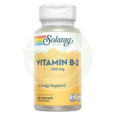 Vitamina B2 100Mg. 100 cápsulas solaray