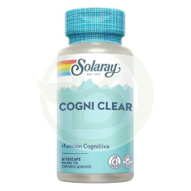 Small Cogni Clear 30 Vegetable Capsules Solaray