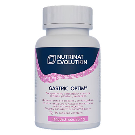 Gástrica Optim 30 cápsulas vegetais Nutrinat Evolution