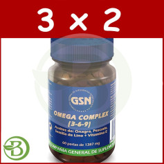 Pacote 3x2 Omega Complex 3-6-9 60 Pérolas GSN