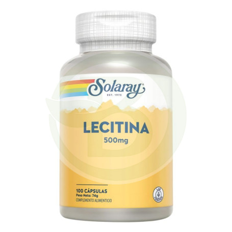 Lecitina 100 cápsulas Solaray