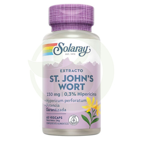 St.Johns Wort 60 Cápsulas Solaray