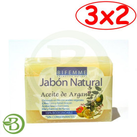 Pack 3x2 Jabón de Argán 100Gr. Bifemme