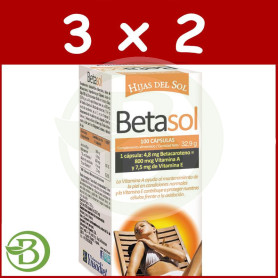 Pack 3x2 Betasol 100 Perlas Hijas del Sol