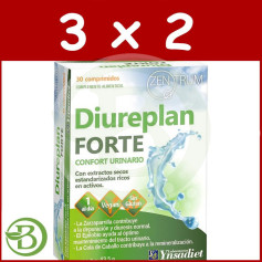 Pacote 3x2 Diureplan Forte 30 Comprimidos Ynsadiet