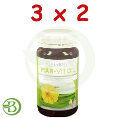 Embalagem 3x2 Mar-Vitoil 60 Cápsulas 1.050Mg. marnys