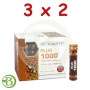 Pack 3x2 Jalea Real Plus 1.000Mg. 20 Viales Marnys