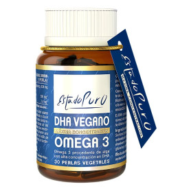 Pure State Dha Vegan Omega 3 30 Pérolas Vegetais Pure State - Tongil