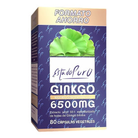 Pure State Gingko 6.500 Mg 80 Cápsulas Pure State - Tongil