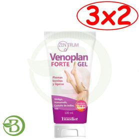 Pack 3x2 Gel Venoplan Forte 100 Ml Bifemme