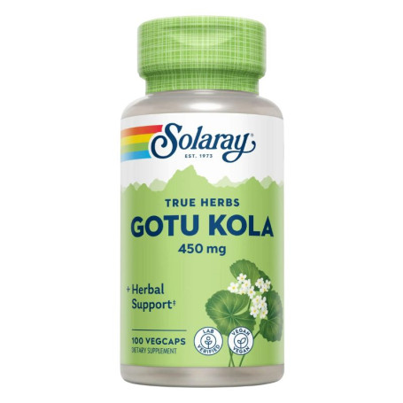 Gotu Kola 100 Cápsulas Solaray