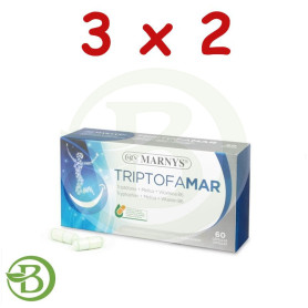 Pack 3x2 Triptofamar 60 Cápsulas Marnys