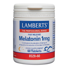 Melatonina 1 Mg 60 Comprimidos Lamberts