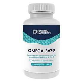 Omega 3679 60 cápsulas de gelatina macia Nutrinat Evolution