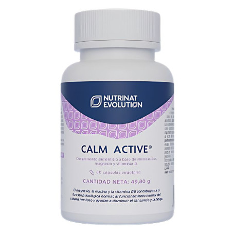 Calm Active 60 Cápsulas Vegetais Nutrinat Evolution