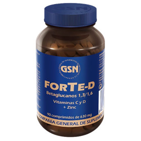 Forte-D Betaglucanos+Vitaminas C e D+Zinco 90 Comprimidos GSN