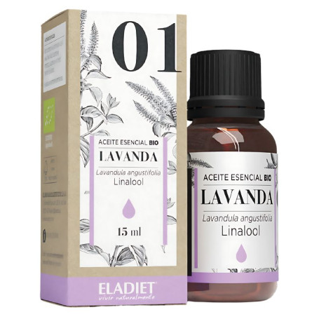 Essência de Lavanda Orgânica 15 Ml Eladiet