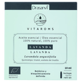 Óleo Essencial de Lavanda Orgânico 10Ml Vitaroms Drasanvi