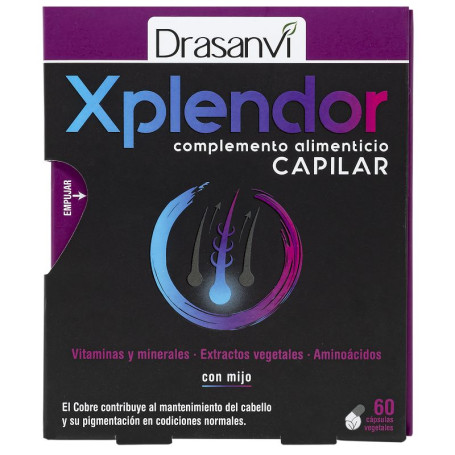 Xplendor Cabelo 60 Cápsulas Drasanvi