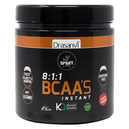 Bcaas + Glutamina Sabor Melancia 275Gr Sport Live Drasanvi