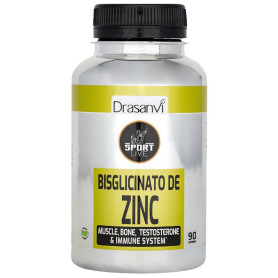 Bisglicinato de zinco 90 comprimidos Sport Live Drasanvi