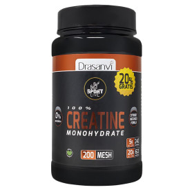 Creatina Monohidratada 200 Mesh 1Kg+20% Gift Sport Live Drasanvi