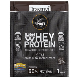 Whey Protein Isolado Dose Única Chocolate Duplo 30G Sport Live Dr