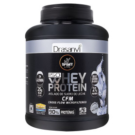 Whey Protein Isolado Neutro 1.6Kg Sport Live Drasanvi