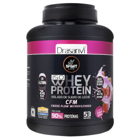 Whey Protein Isolado Iogurte Morango 1.6Kg Sport Live Drasanvi