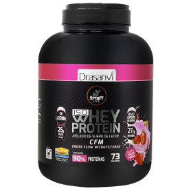 Whey Protein Isolado Iogurte Morango 2.2Kg Sport Live Drasanvi