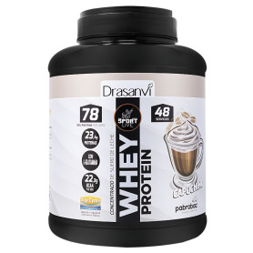 Whey Protein Concentrado Cappuccino 1450G Sport Live Drasanvi