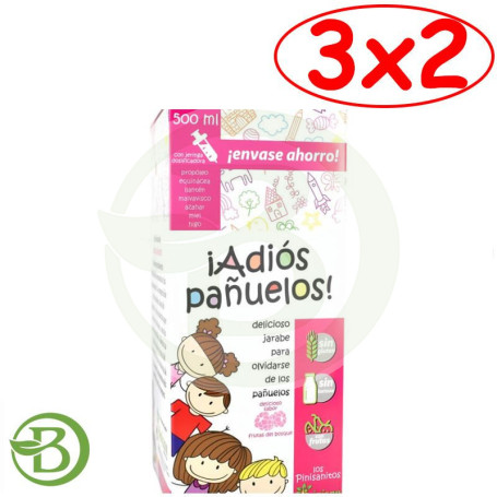 Pack 3x2 Adios Pañuelos 500 Ml Envase Ahorro Pinisan