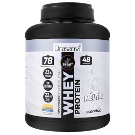 Whey Protein Concentrado Neutro 1.45Kg Sport Live Drasanvi