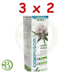 Pacote 3x2 Composor 5 Sedaner Complex 50Ml. Soria Natural